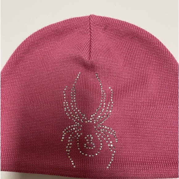 Pink spider beanie - Picture 2 of 4